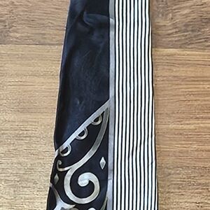 ZYLOS GEORGE MACHADO mens 100% Silk tie SIZE 58x4 MULTICOLOR T6